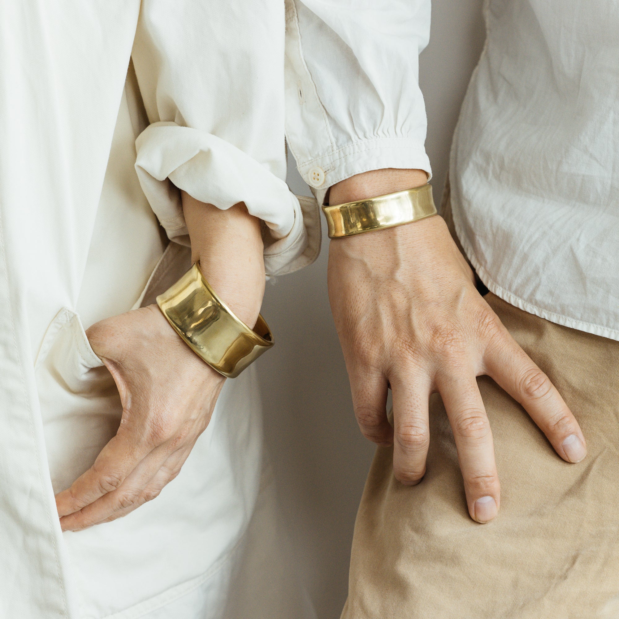 SL0071 Folded bangle middle