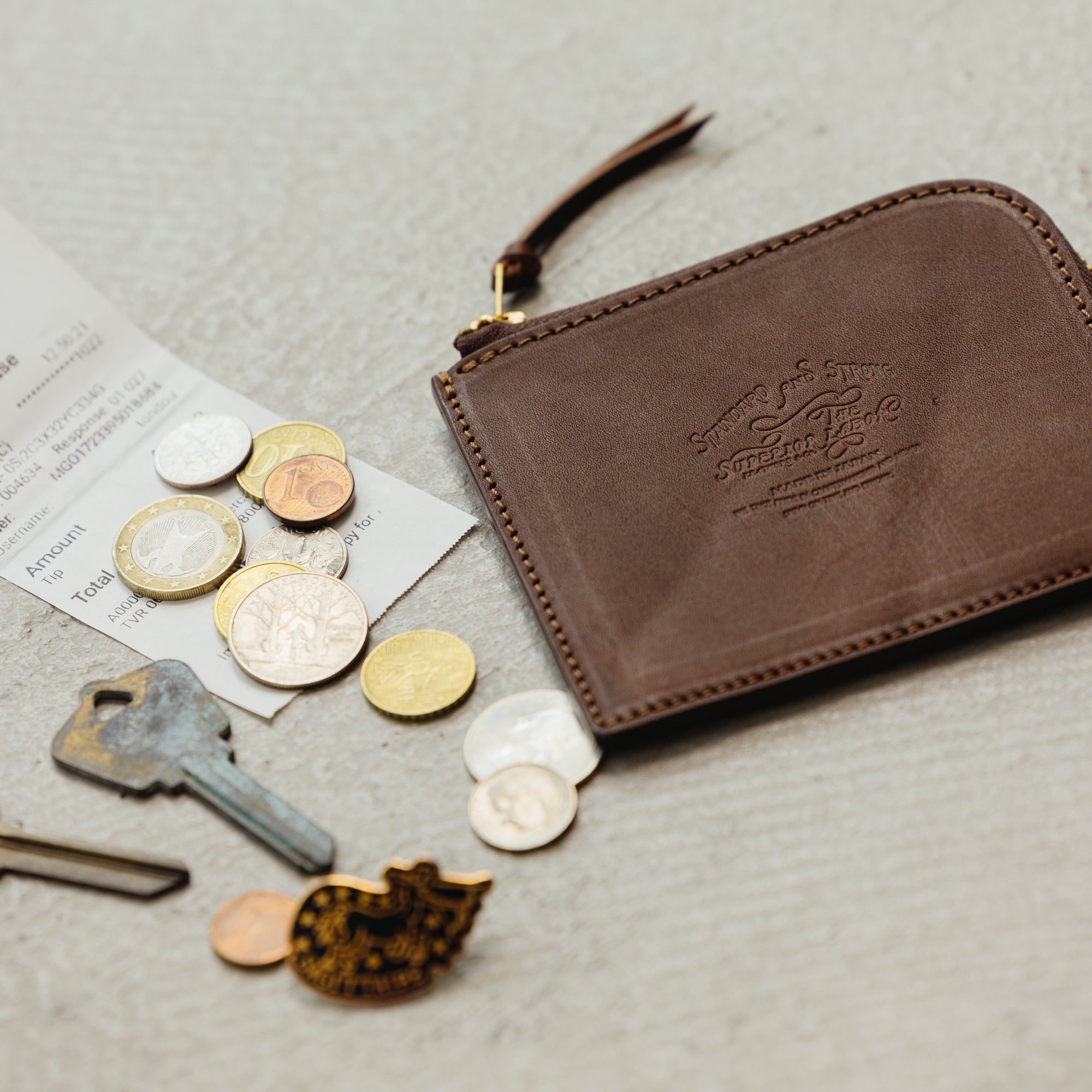 SL0227 zip half wallet