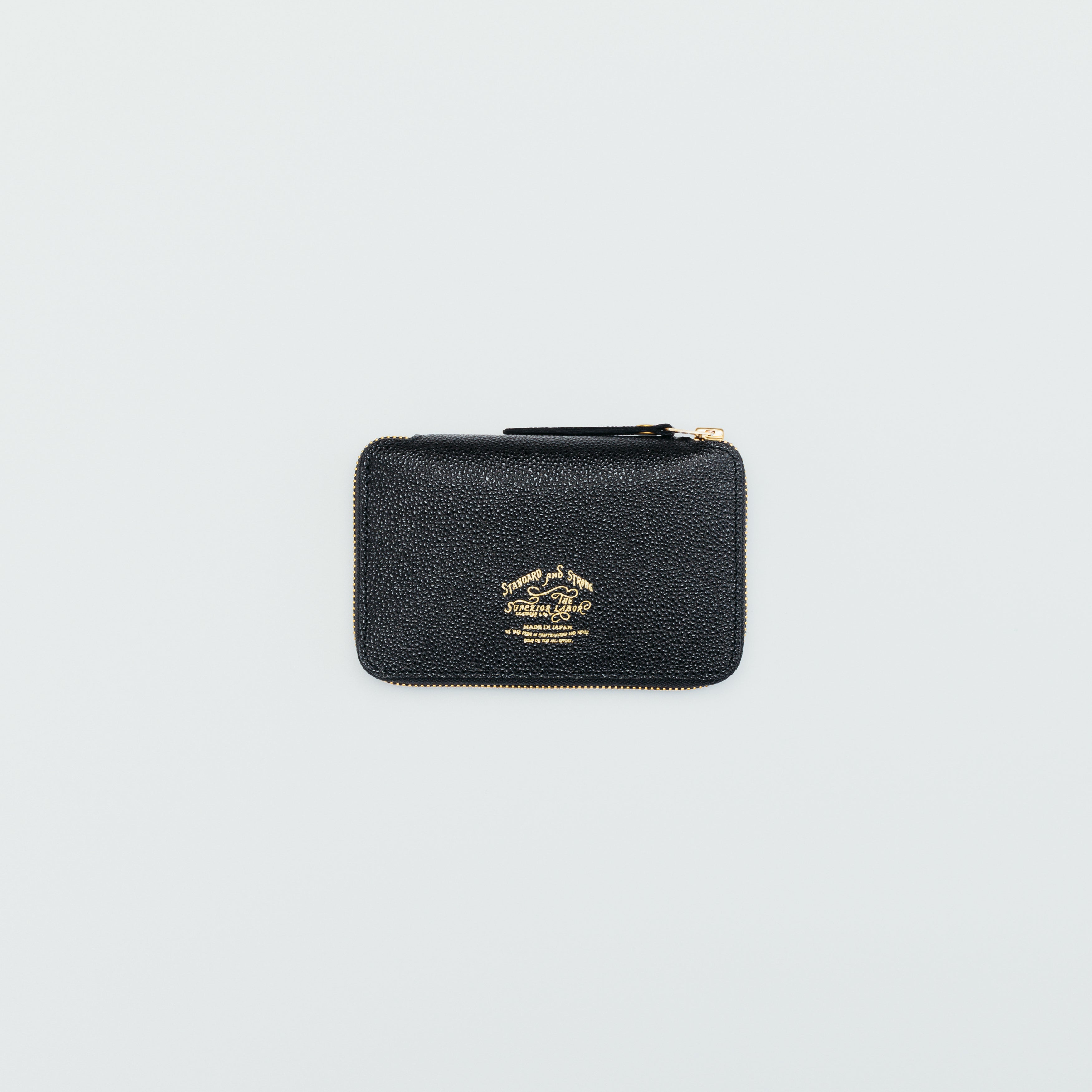 SL0304 KUROZAN zip middle wallet