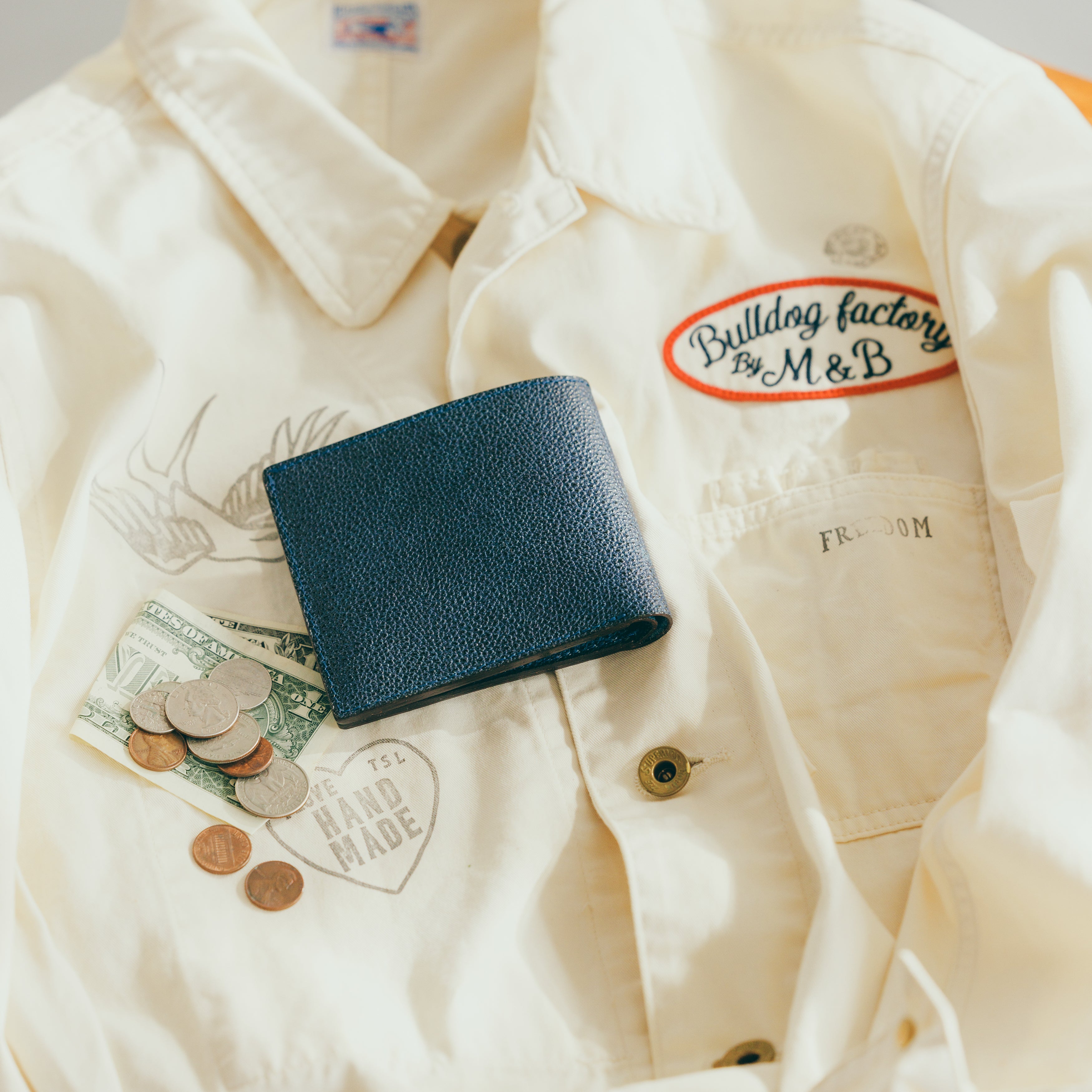 SL0309 KUROZAN indigo wallet