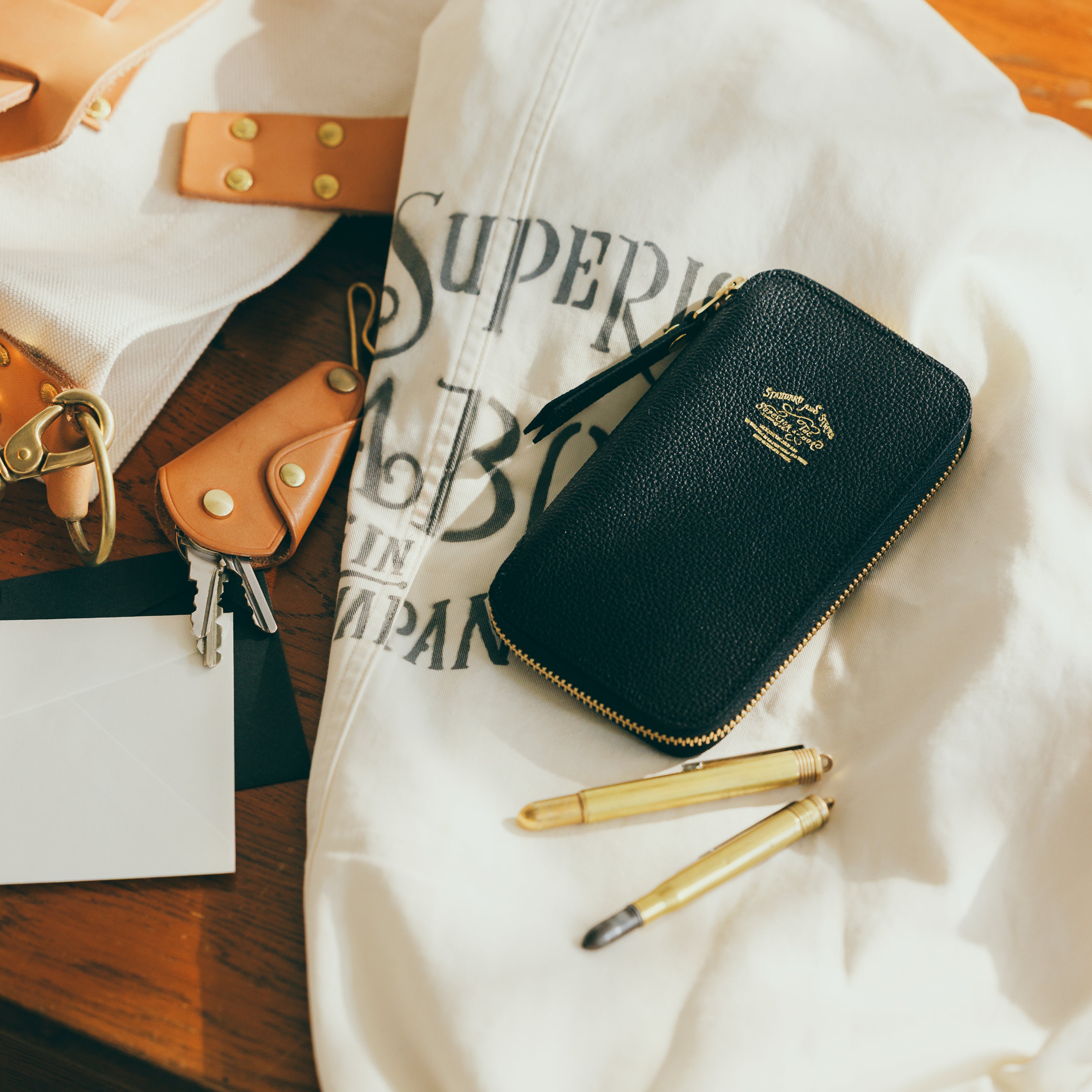 SL0316 KUROZAN zip pen case