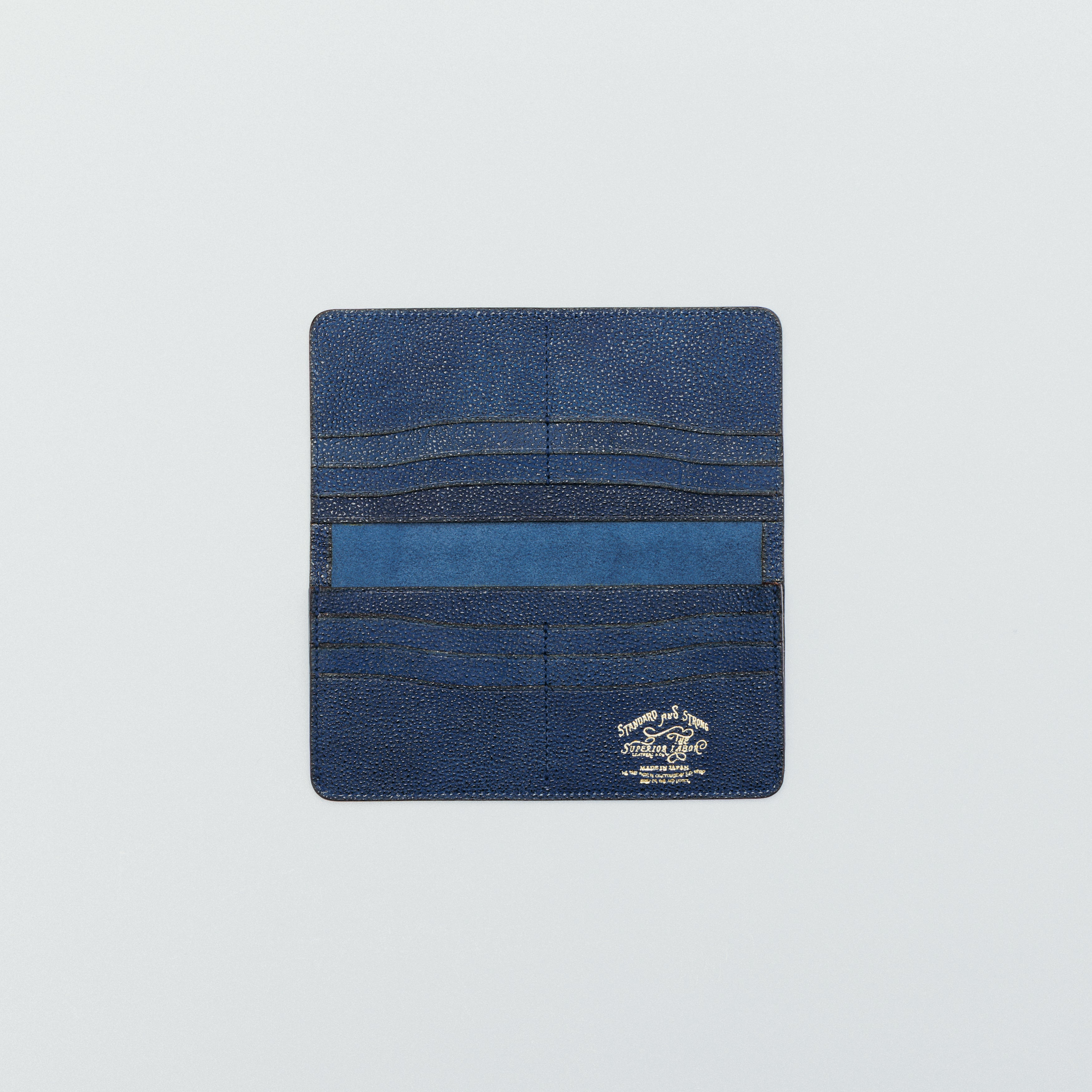 SL0321 KUROZAN indigo thin wallet