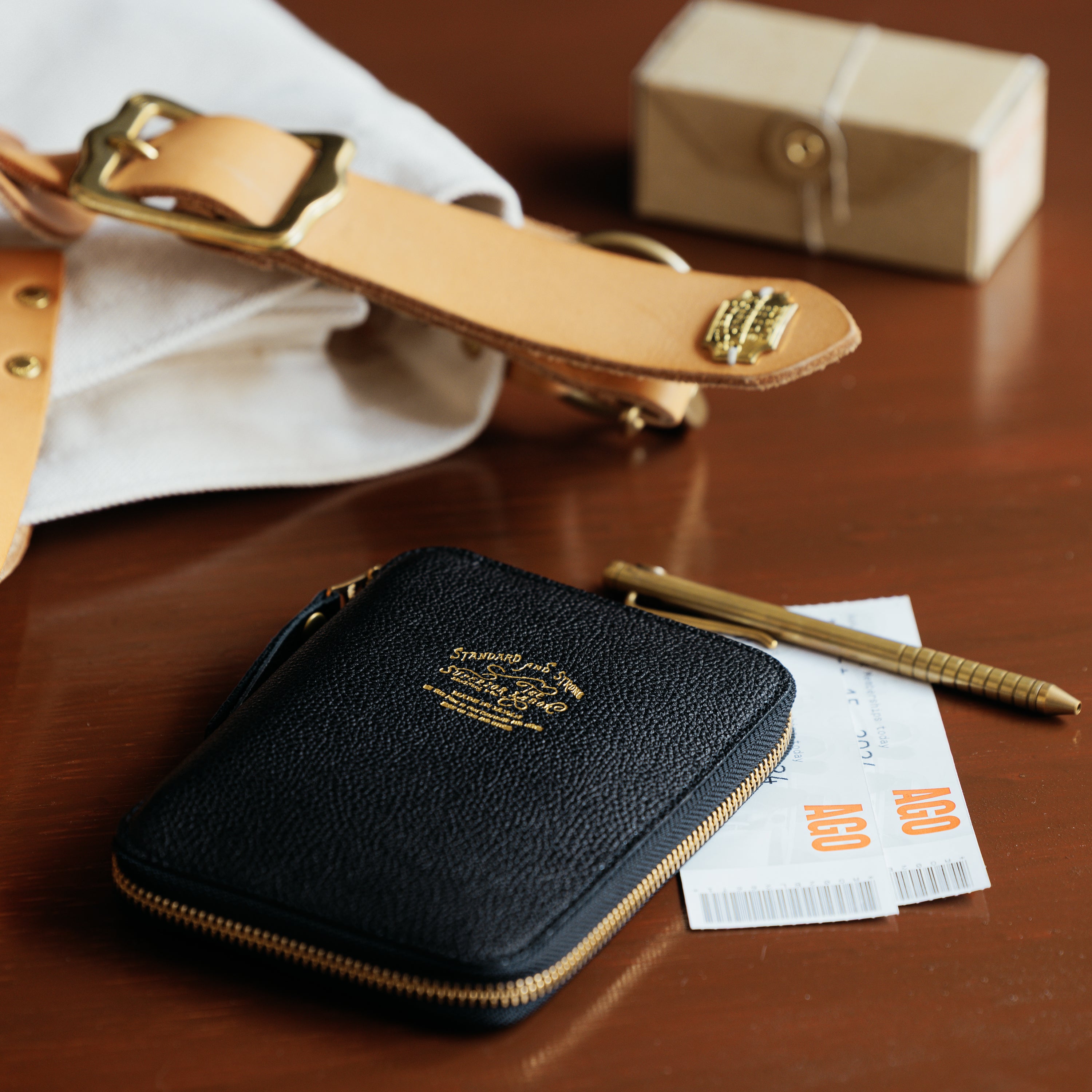 SL0314 KUROZAN B7 size zip organizer