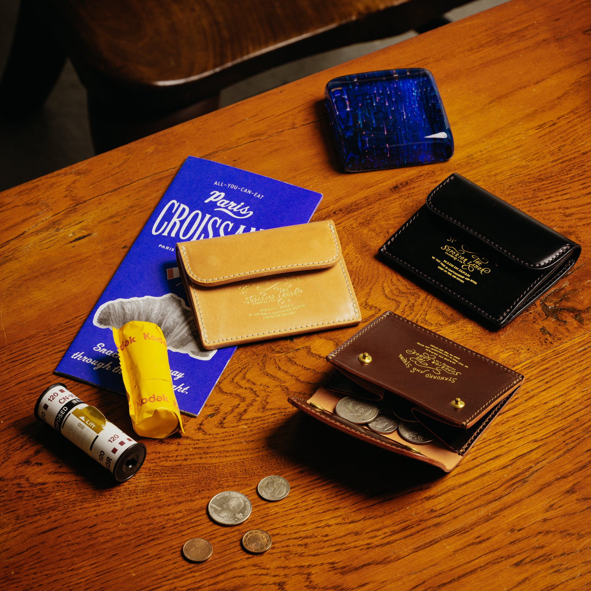 SL0249 cordovan  coin pocket