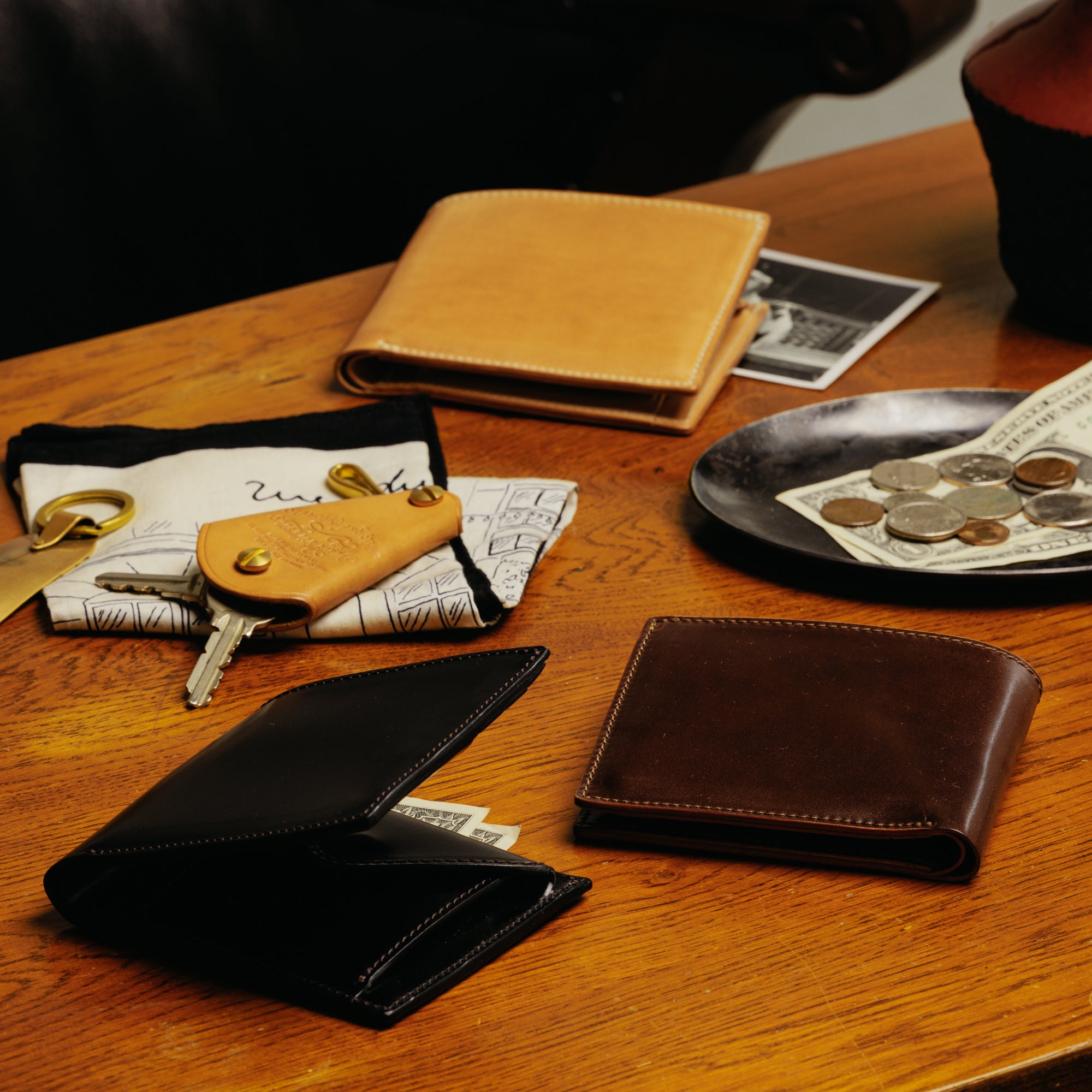 SL0194 cordovan  wallet