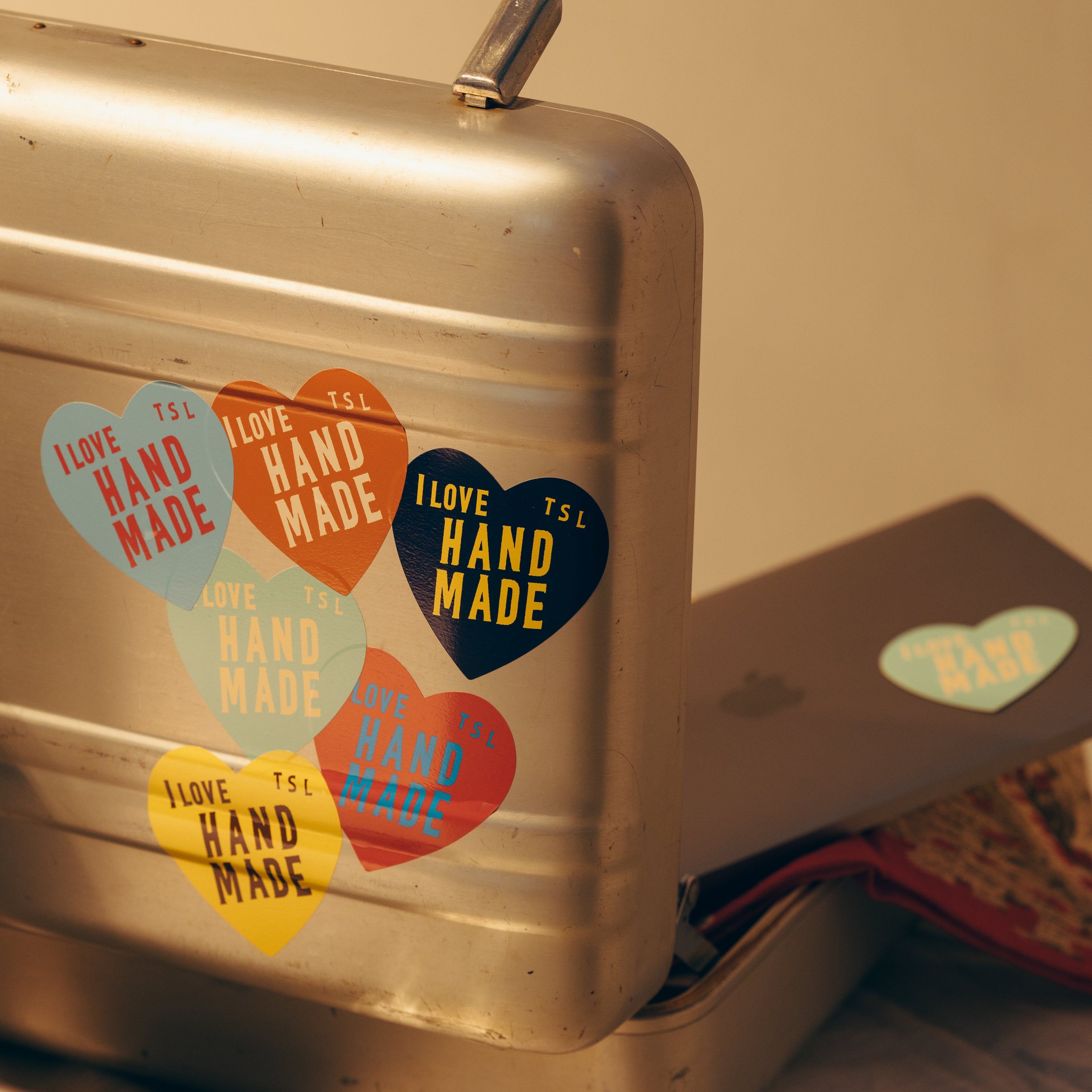 SL1167 I LOVE HANDMADE sticker