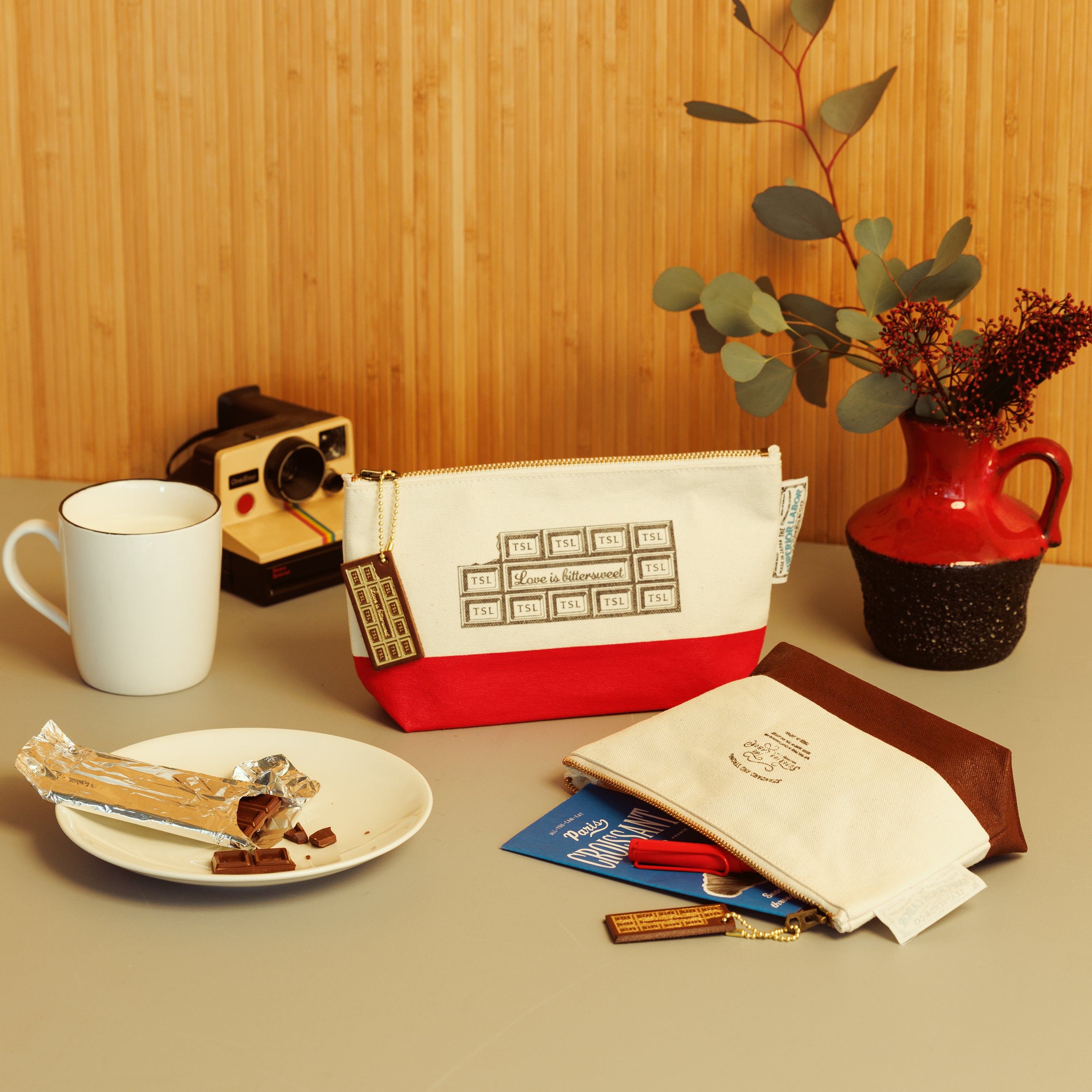 SL1194 engineer pouch #03/chocolate