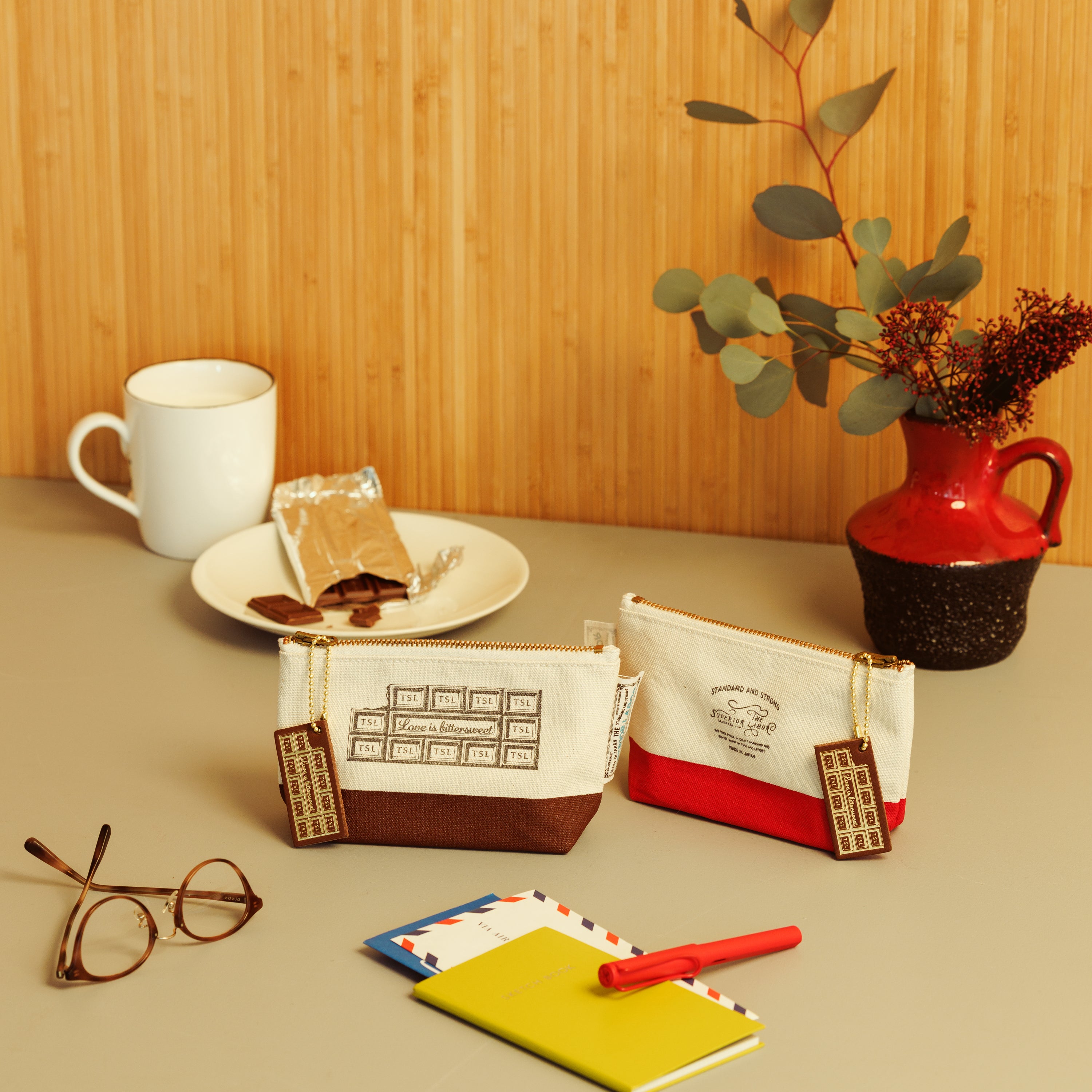 SL1193 engineer pouch #02/chocolate