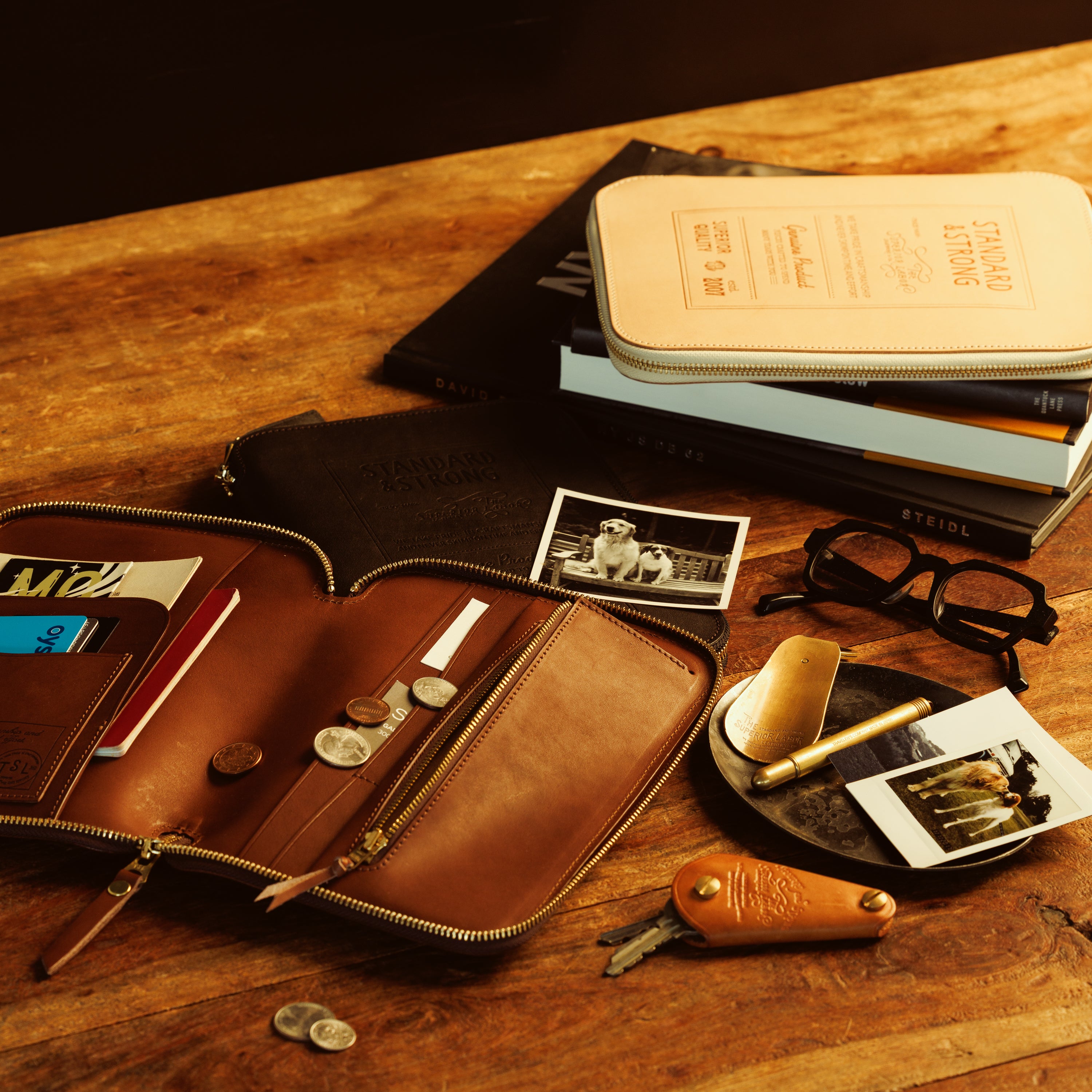 SL1718 stamped series/zip organizer/A5