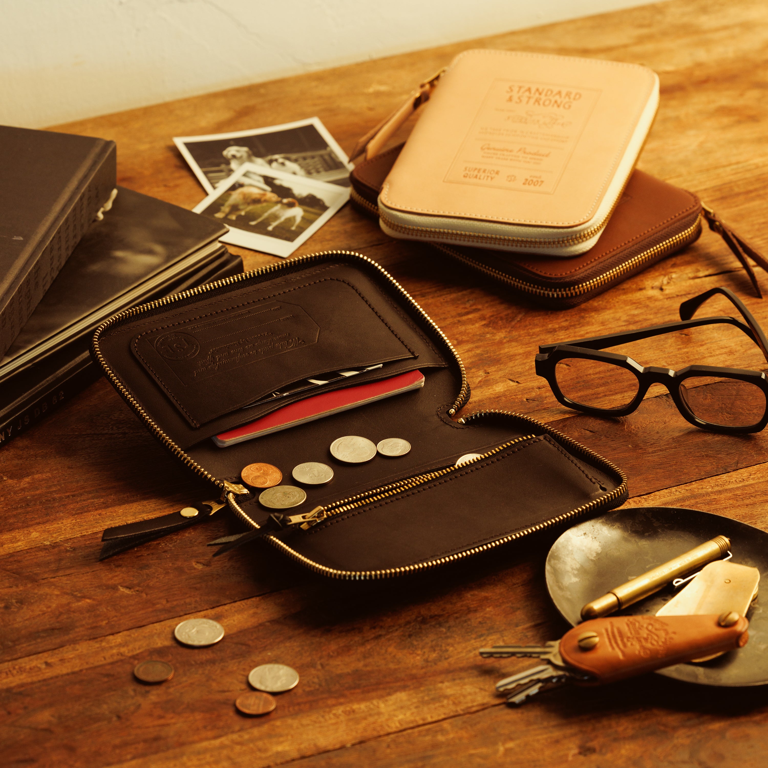 SL1719 stamped series/zip organizer/A6