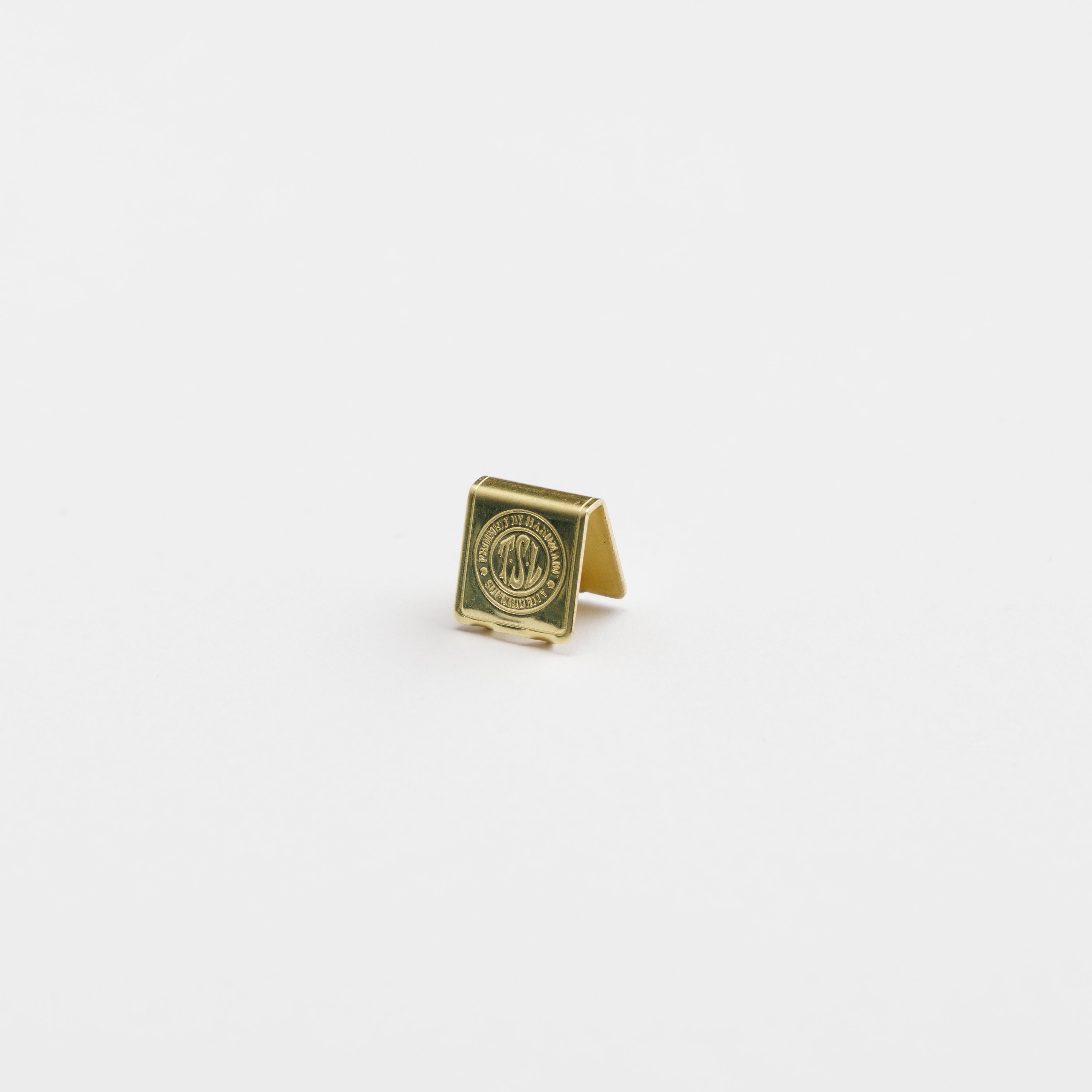 SL0087 brass tag/square